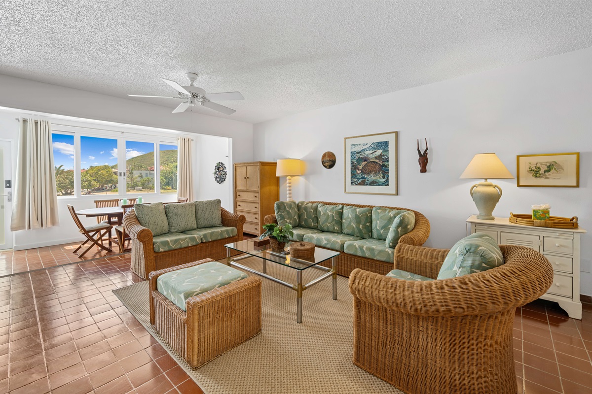 Plenty of comfortable seating for everyone in your group.