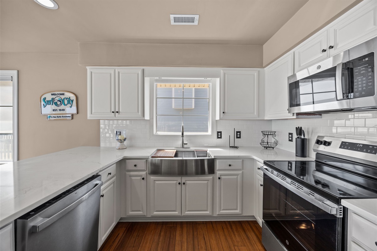 Well appointed kitchen