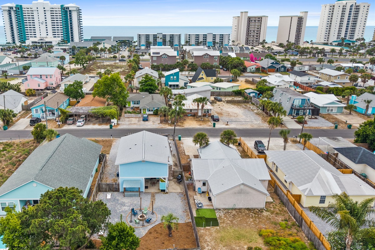 Aerial of House