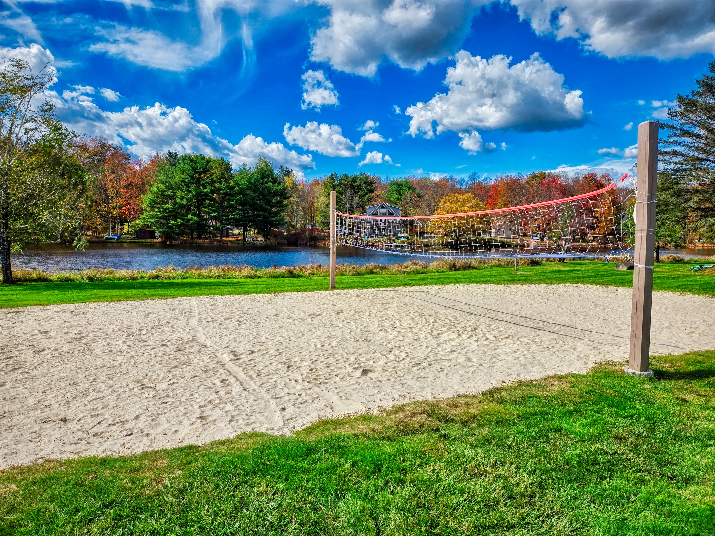 Volleyball court