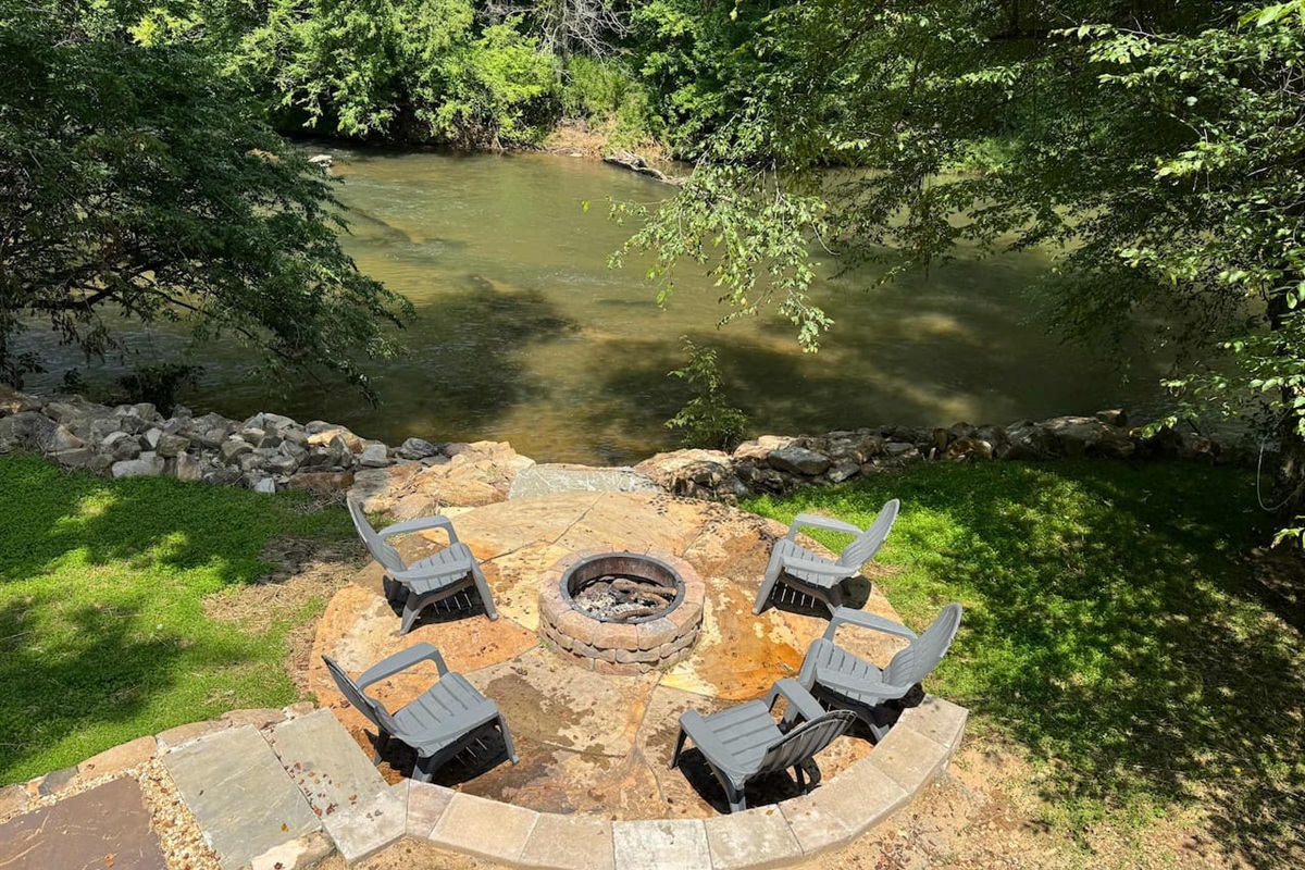 View from the back deck