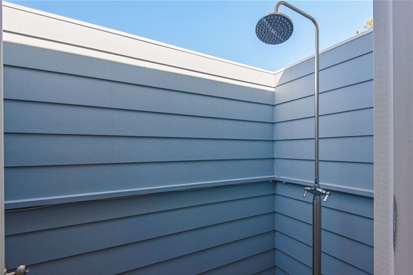 Outdoor Shower off King Bedroom