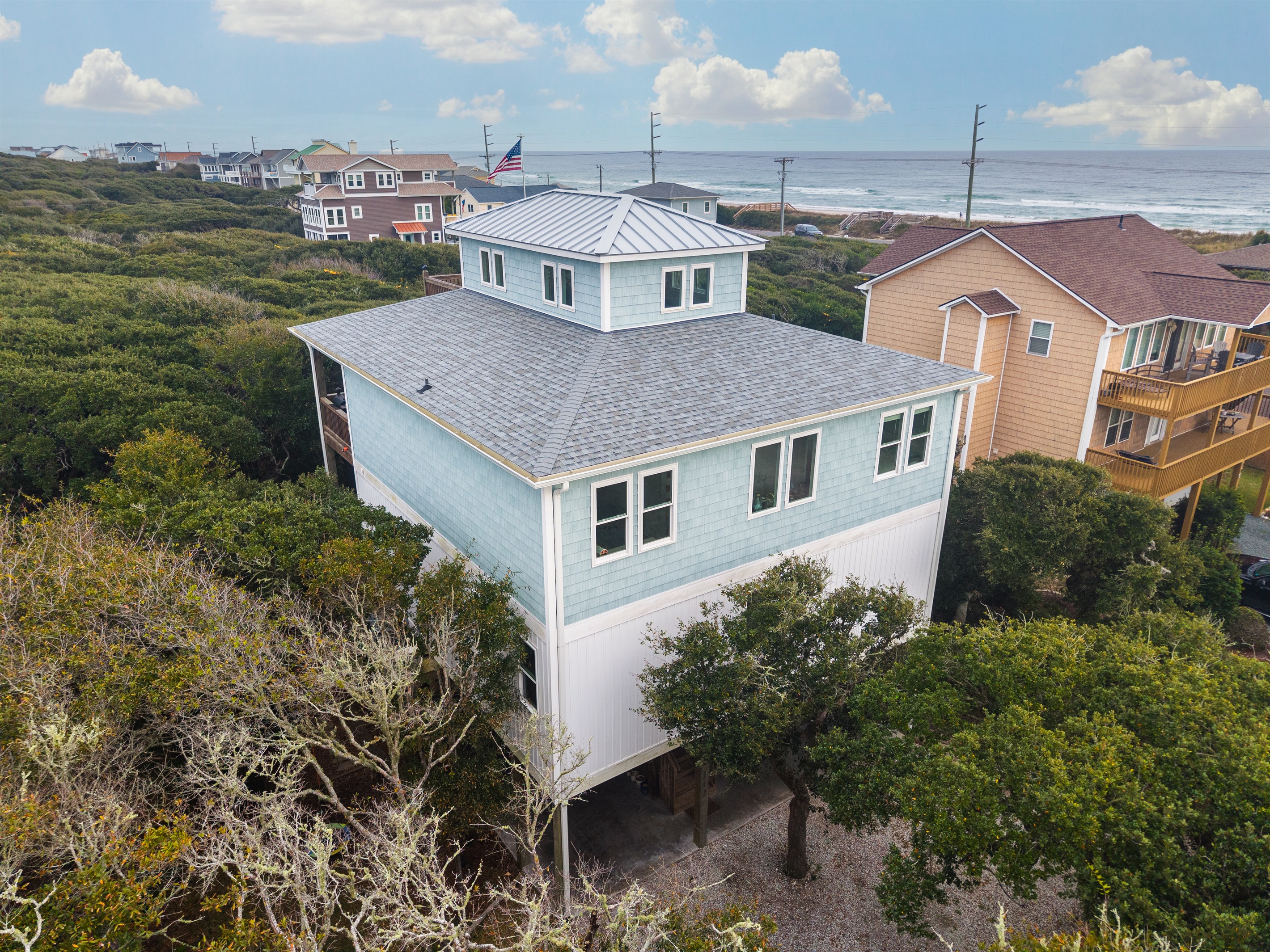 A look from above at the peaceful escape that awaits you.