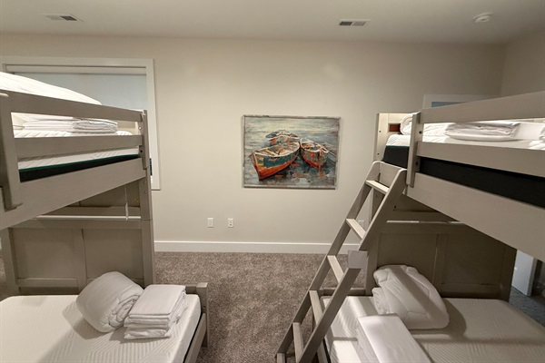 Downstairs bunk room