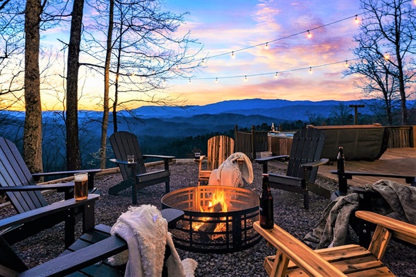 When was the last time you had a get together with family and friends sitting around by the firepit surrounded by nature with an AMAZING mountain view? Enjoy this moments and make memories during your stay!