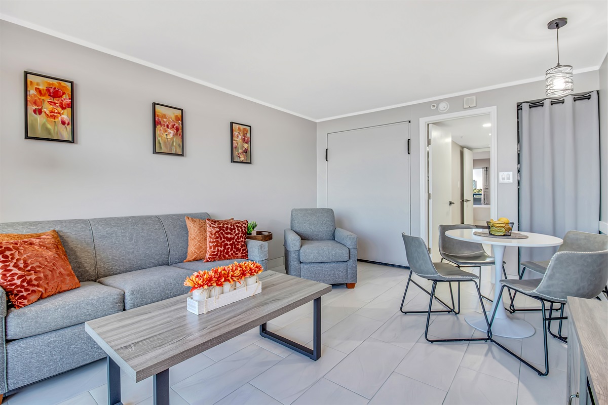 Relax and unwind in your suite