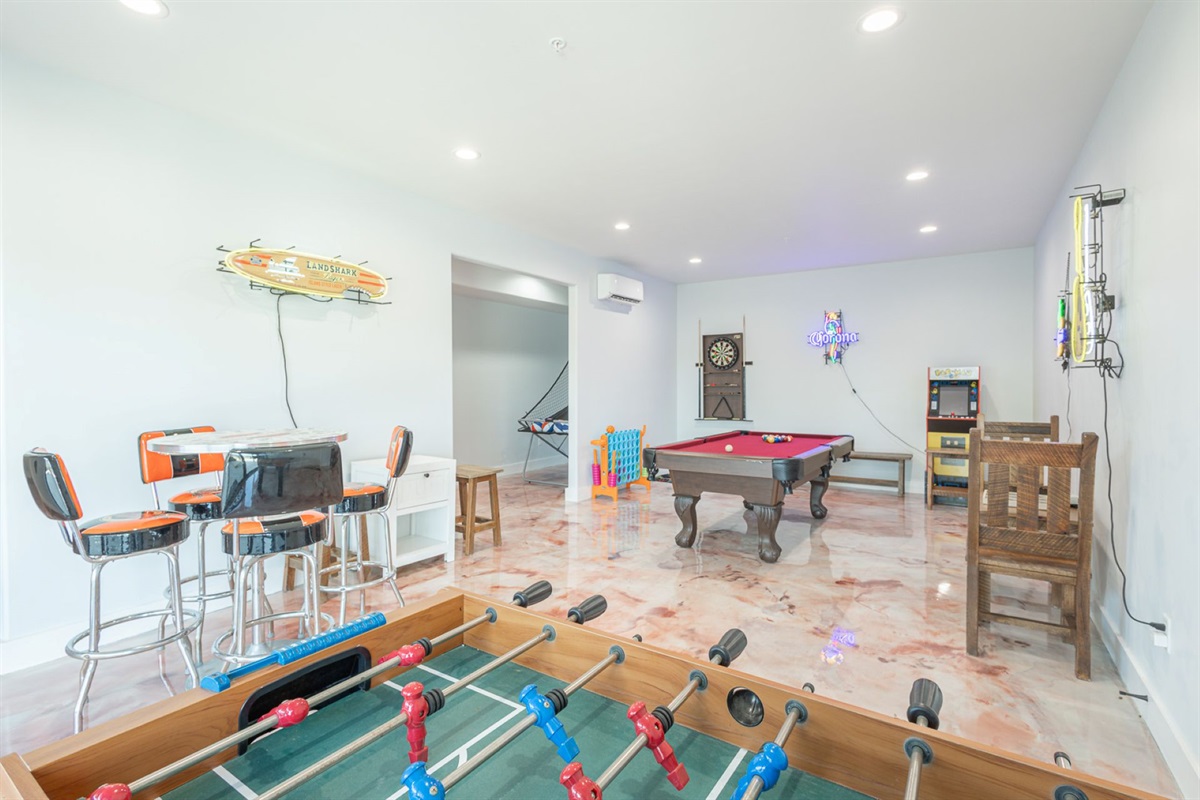 Huge Game Room
