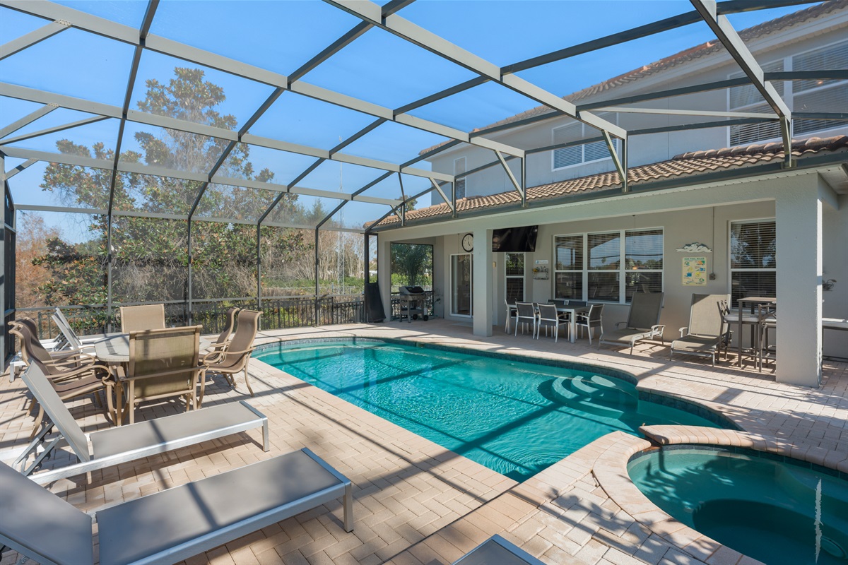 Private Pool & Spa w/ Extended Pool Deck