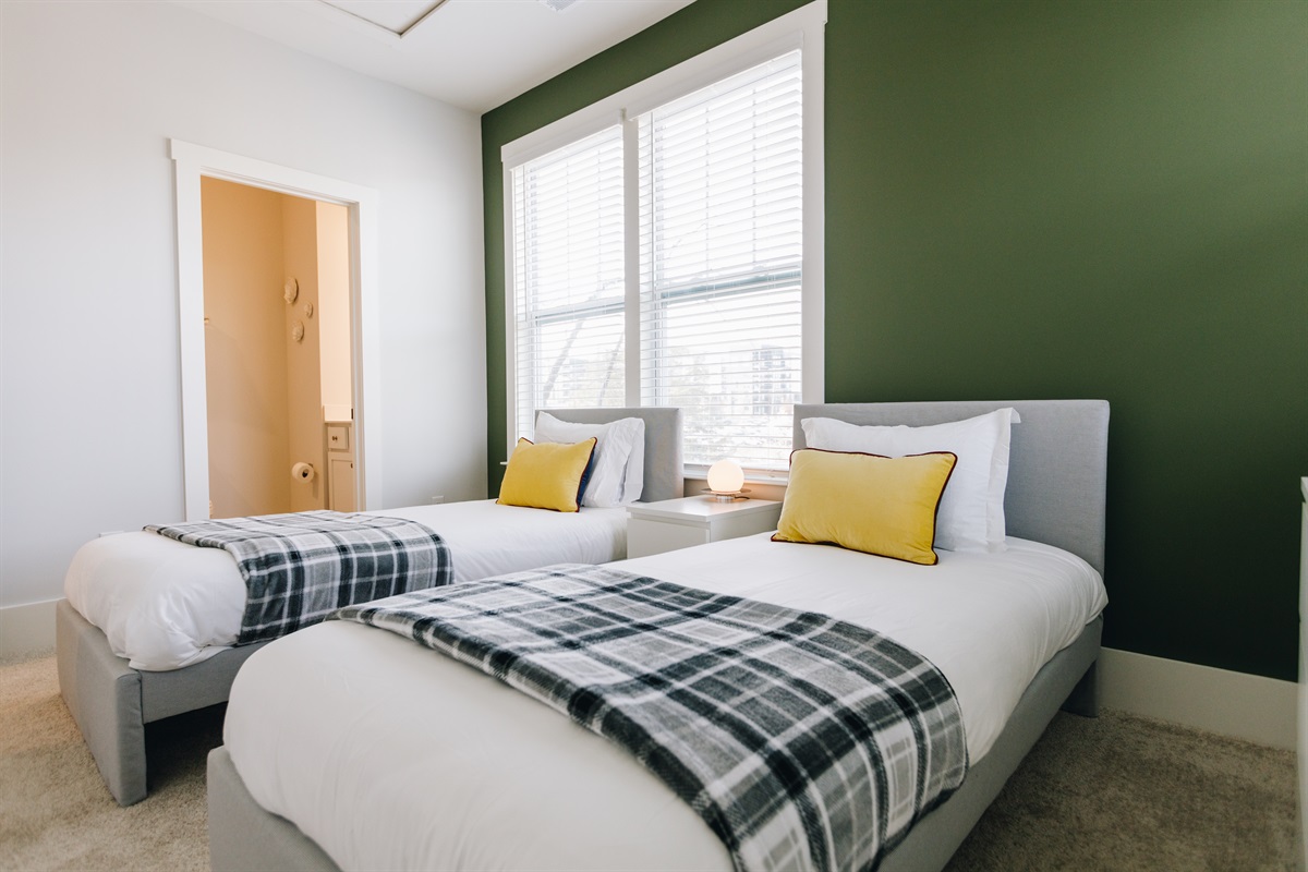 Twin room number two with its ensuite