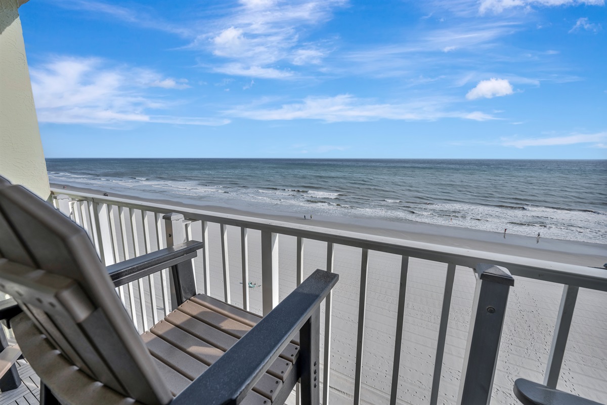 Amazing View from the Balcony!