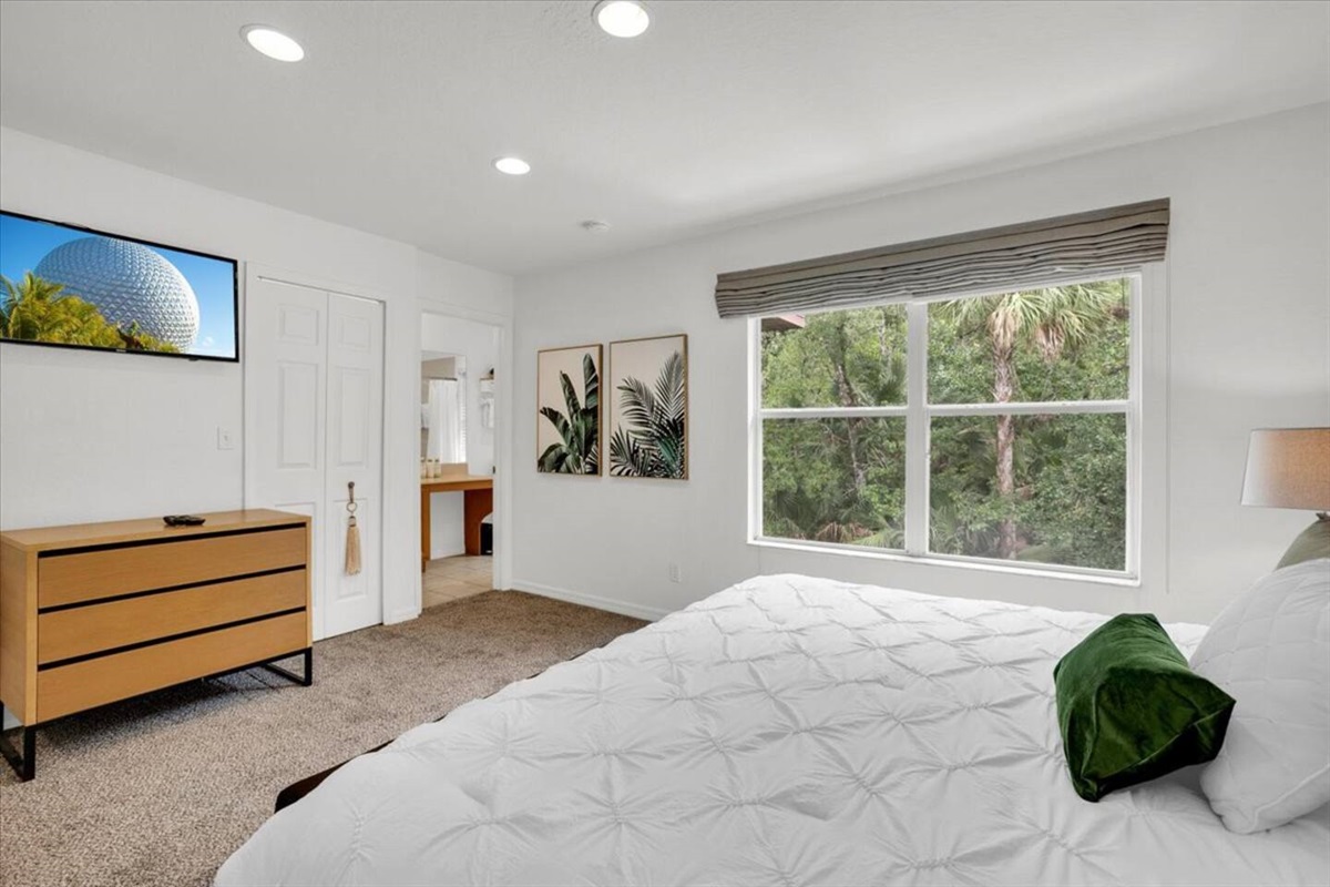 2nd level master bedroom