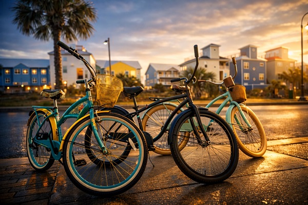 Cruiser bikes available 