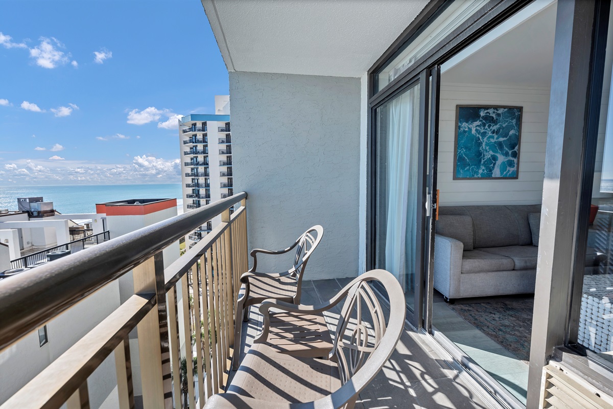 Amazing View from the Balcony!