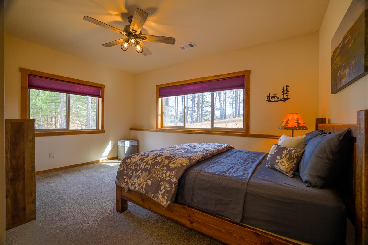 Bedroom 4 - Lower Level, King Bed, 2 nightstands w/USB Ports