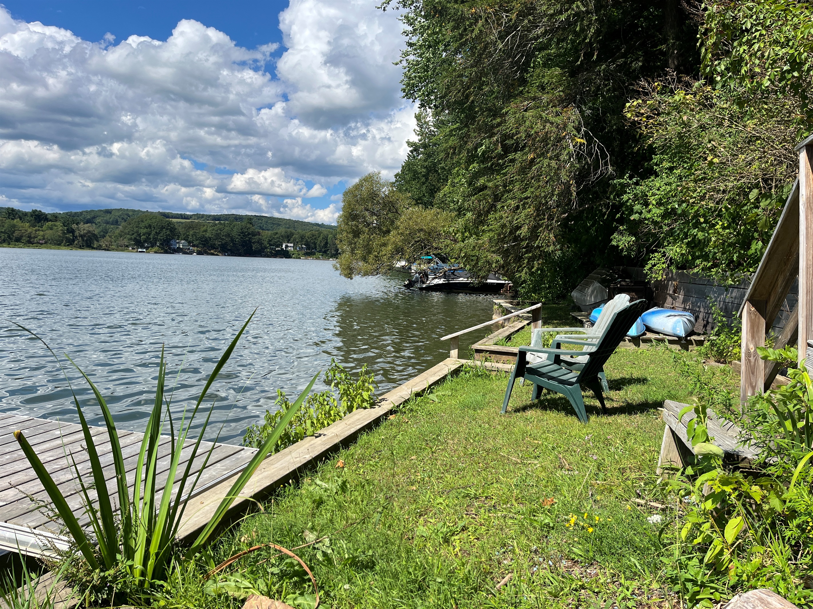 Sit back and relax by the water.