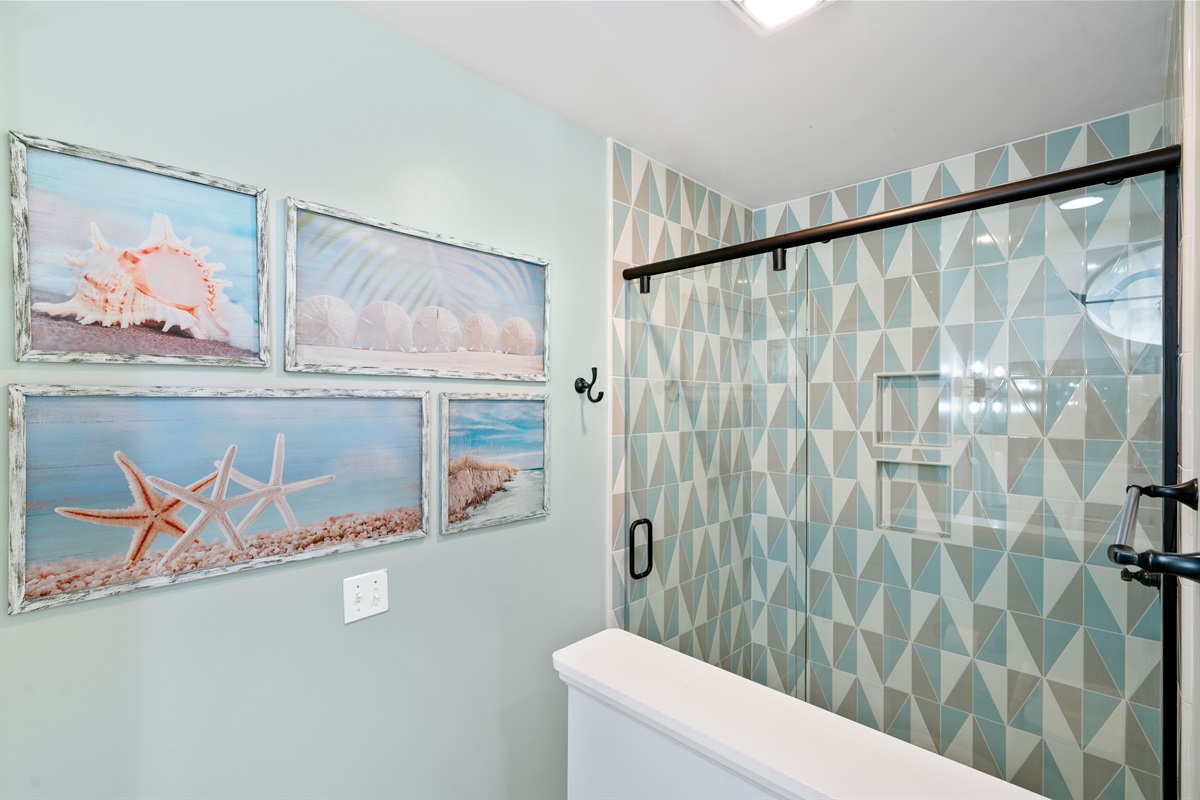 Walk-In Shower in Primary Bath