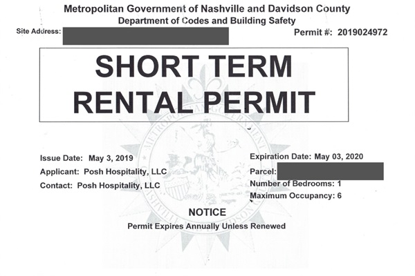 We are a legally permitted short-term vacation rental property