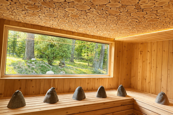 Custom made sauna