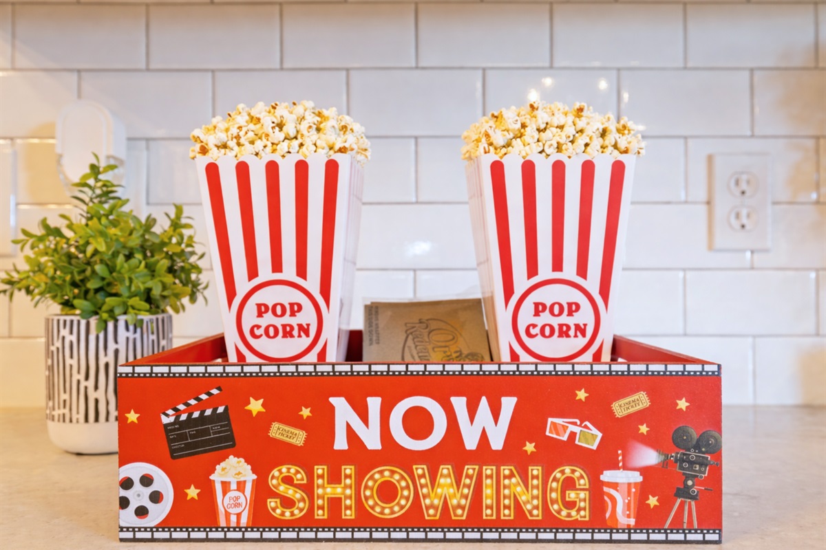 Cozy nights, favorite films, and snacks made for sharing.