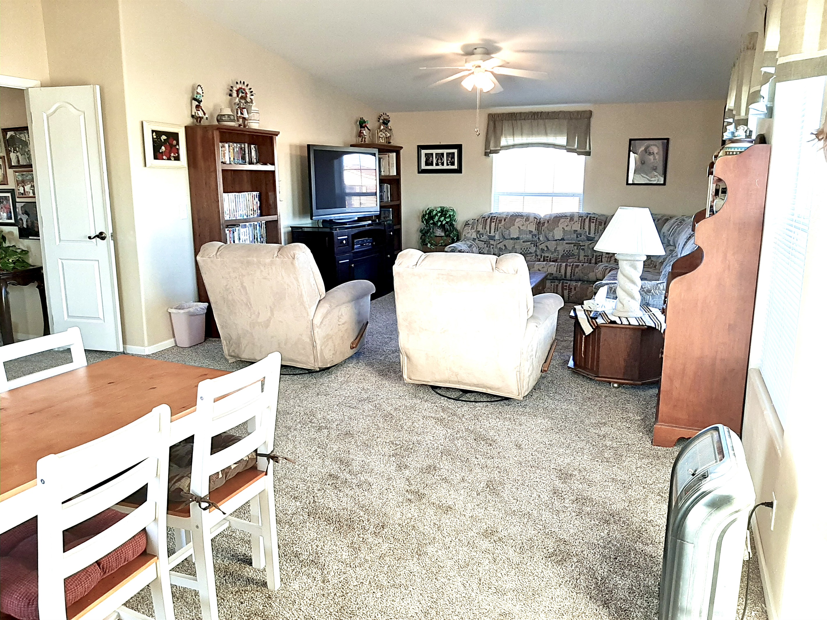 Judy's family room with sofa bed