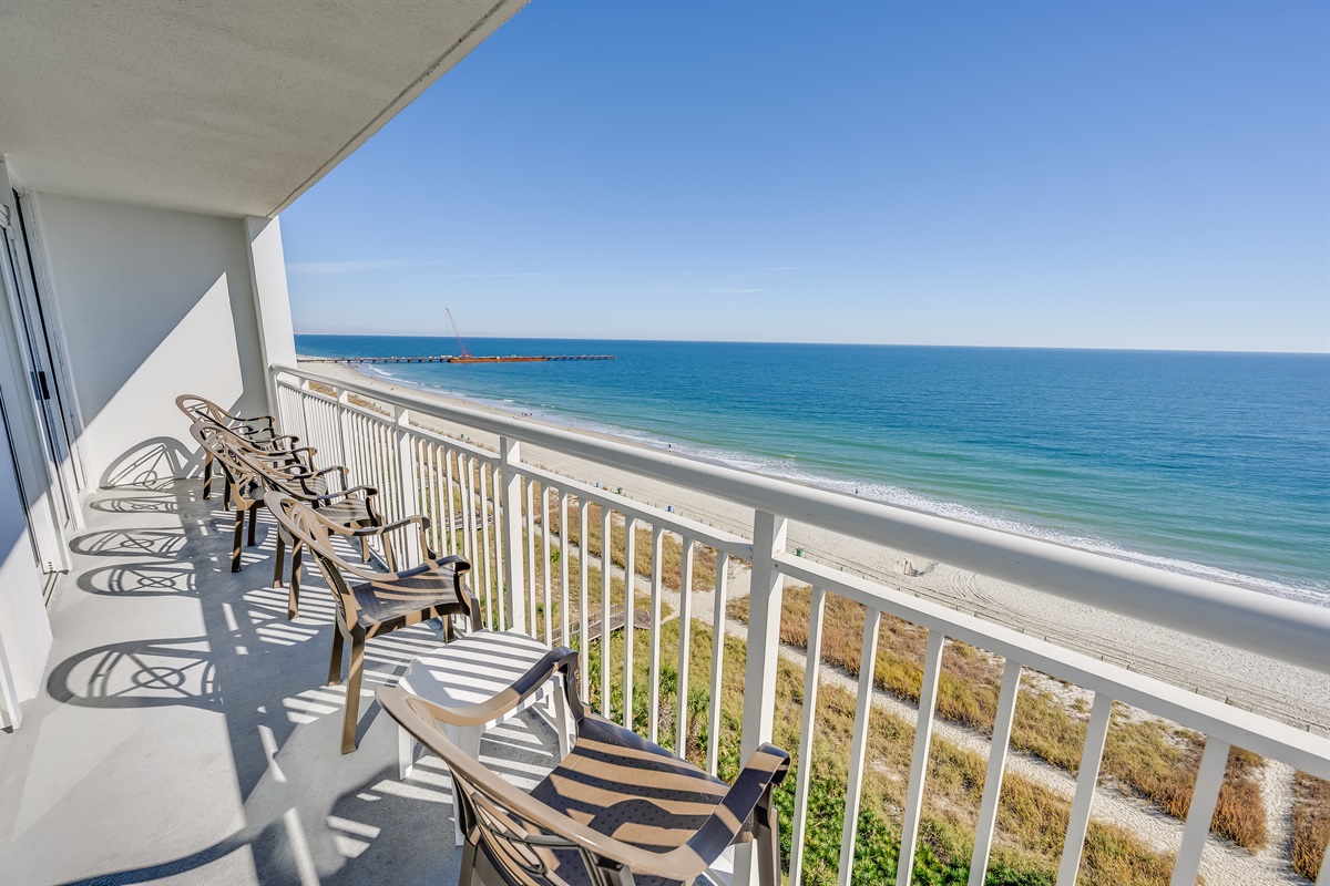 Breathtaking Views from Balcony!