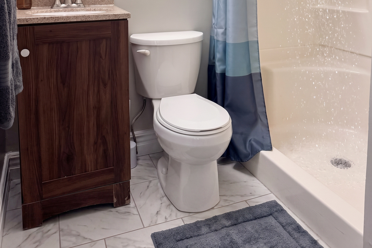 Squeaky clean bathrooms is our specialty!