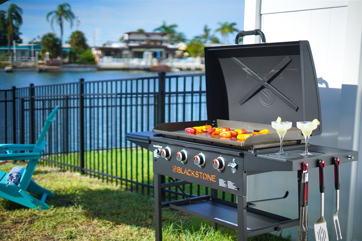 Maybe grilling and cocktails oceanside?