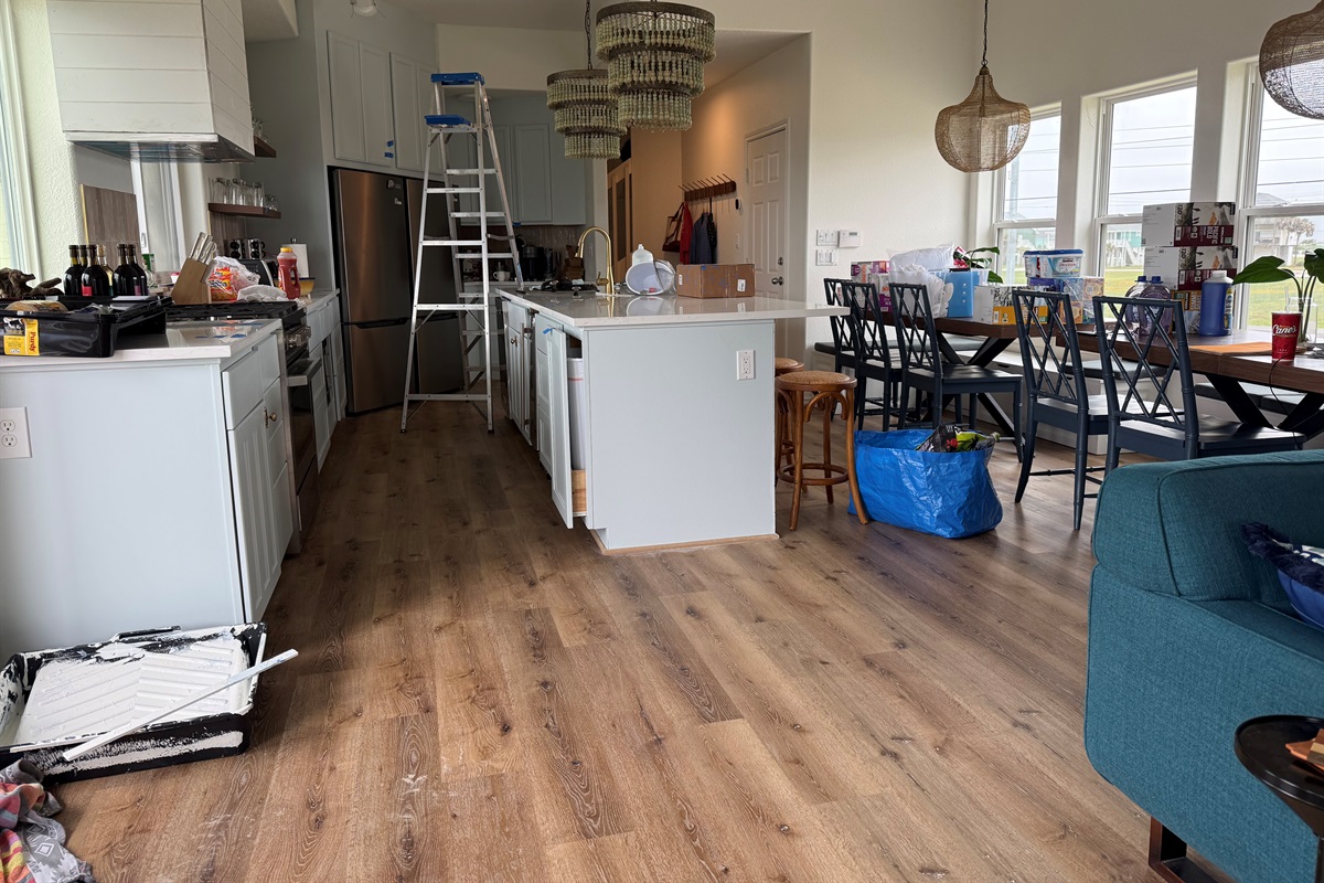 Lots of moving parts in here - Kitchen is always the hub!  And we have planned it to be a fantastic space with everything you need for awesome dinners together. 