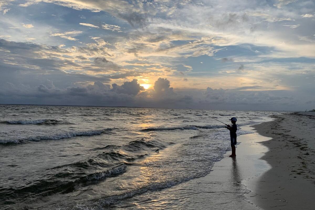 From sunrise to sunset, watch the skies come alive with color as you hunt for seashell treasures and cast a line right from the shore.