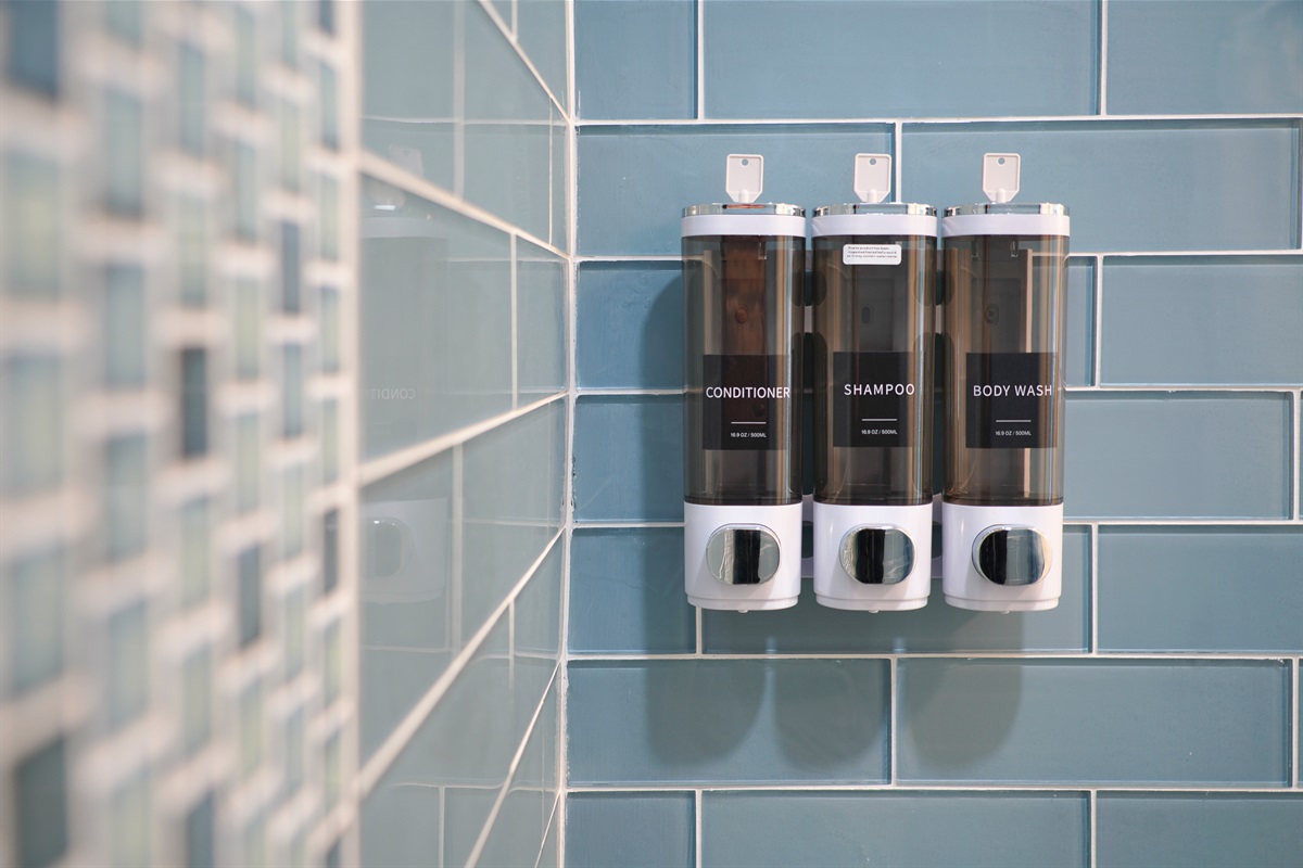 There is no need to pack shampoo, conditioner or body wash.