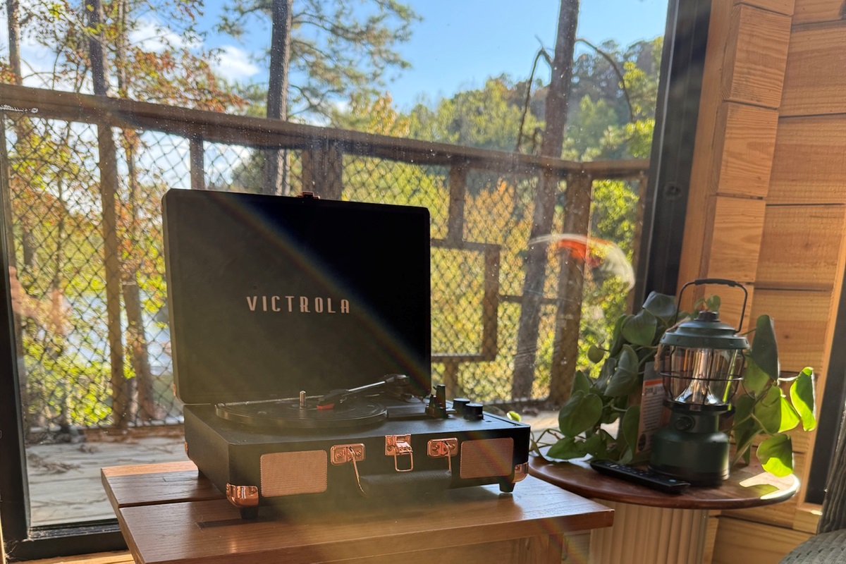 Relive music’s golden age with records playing while you cook, hang out, and reconnect