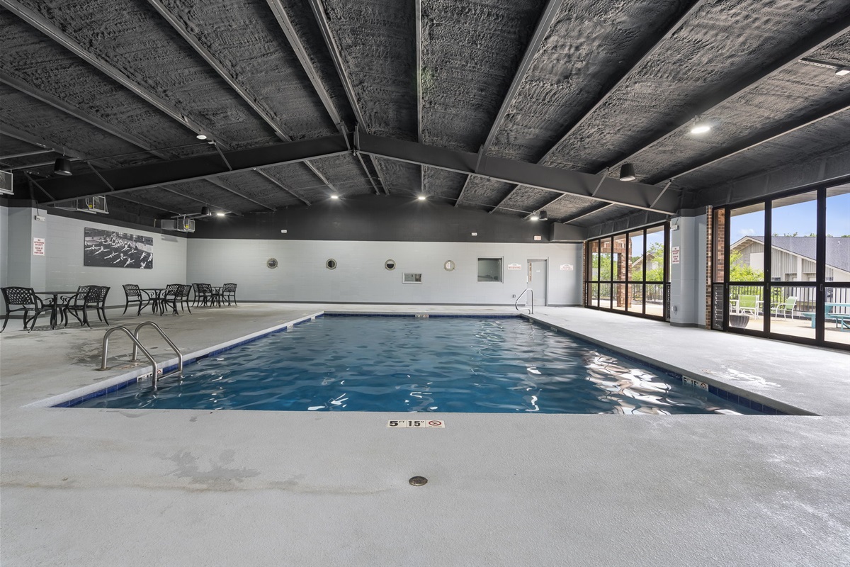 Indoor community pool!