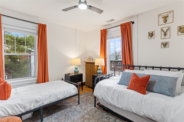 Bedroom #3
1 Twin Bed, 1 Twin bed with Twin trundle