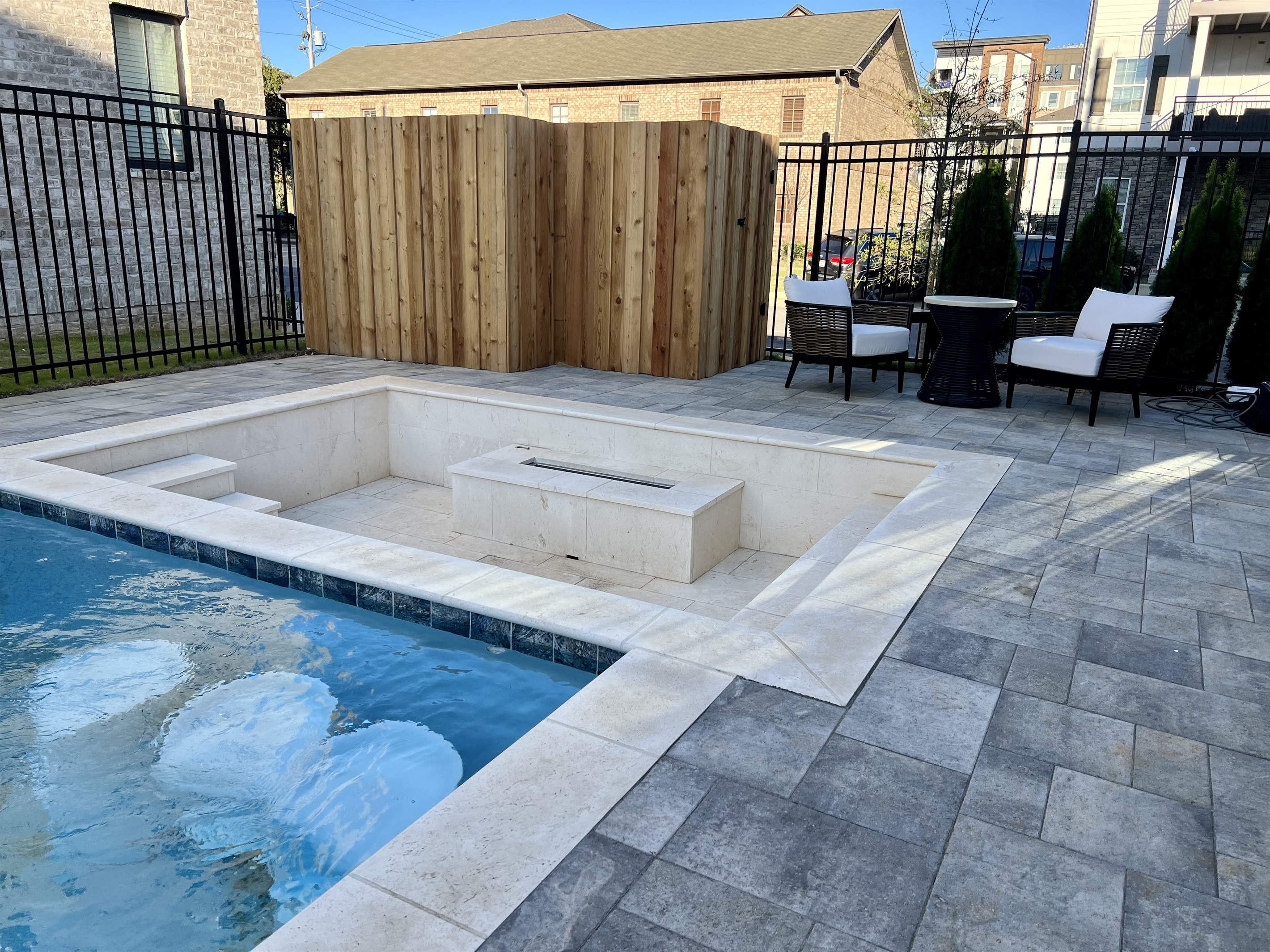 Fire Pit and Pool