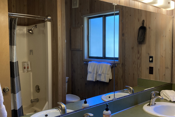 Upstairs bathroom.