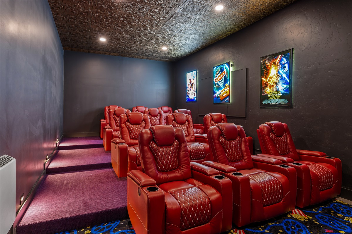 Your very own movie theater.