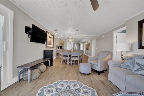 View from Balcony Doors to Condo