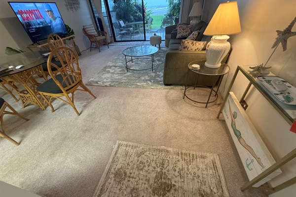 Views of the ocean from the kitchen