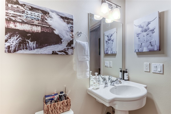 Main floor 1/2 Bathroom