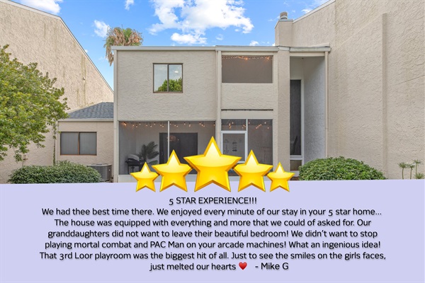 We love our guests!