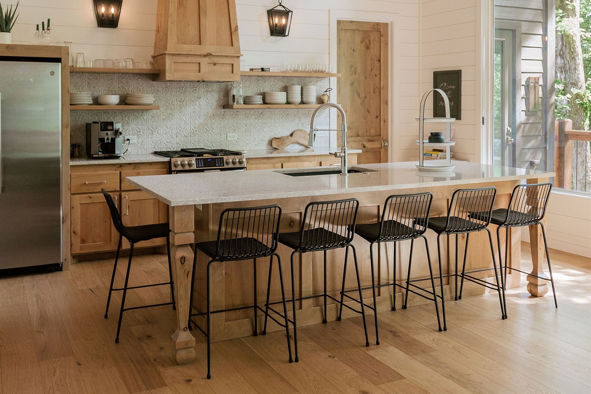 Stunning chef's kitchen!