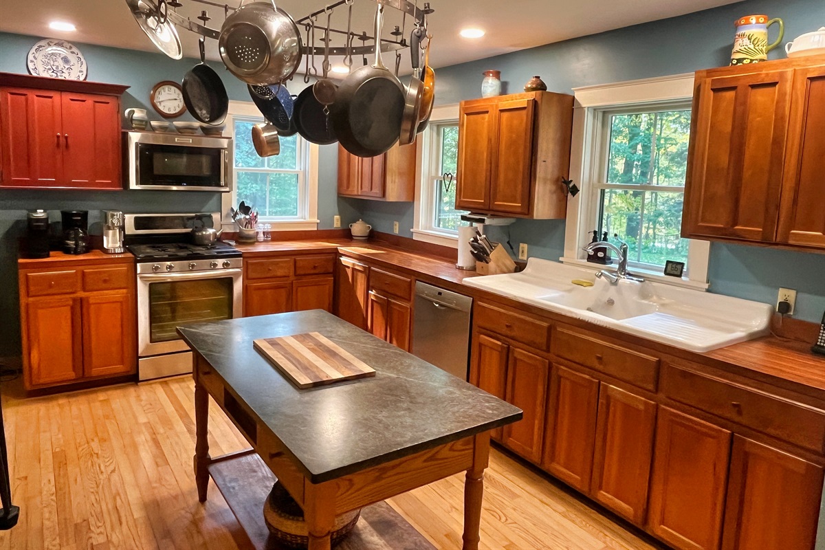 Plenty of space to prepare your meals