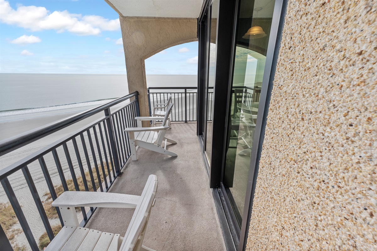 Amazing View from the Balcony!