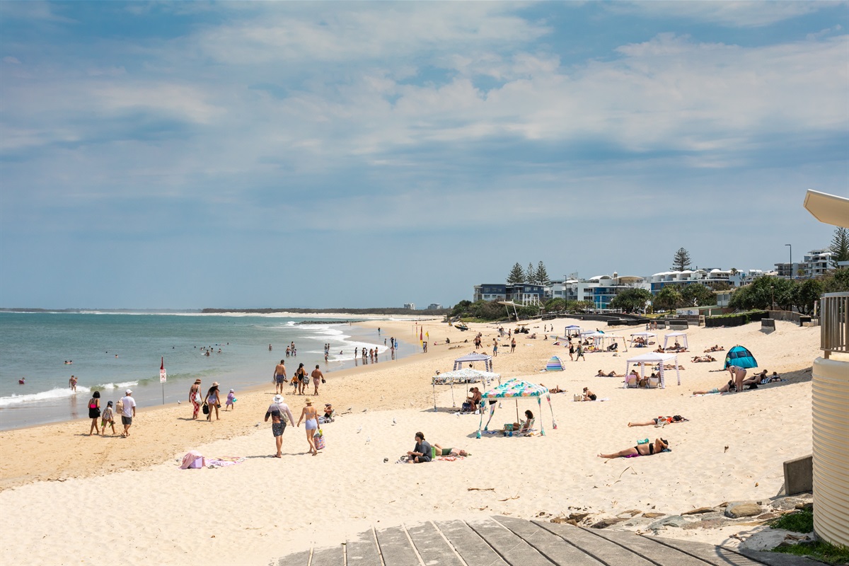 Feel safe and relaxed on the most beautiful patrolled beach on the Sunshine Coast.