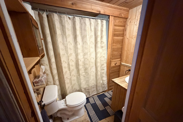 Main floor bathroom interior
