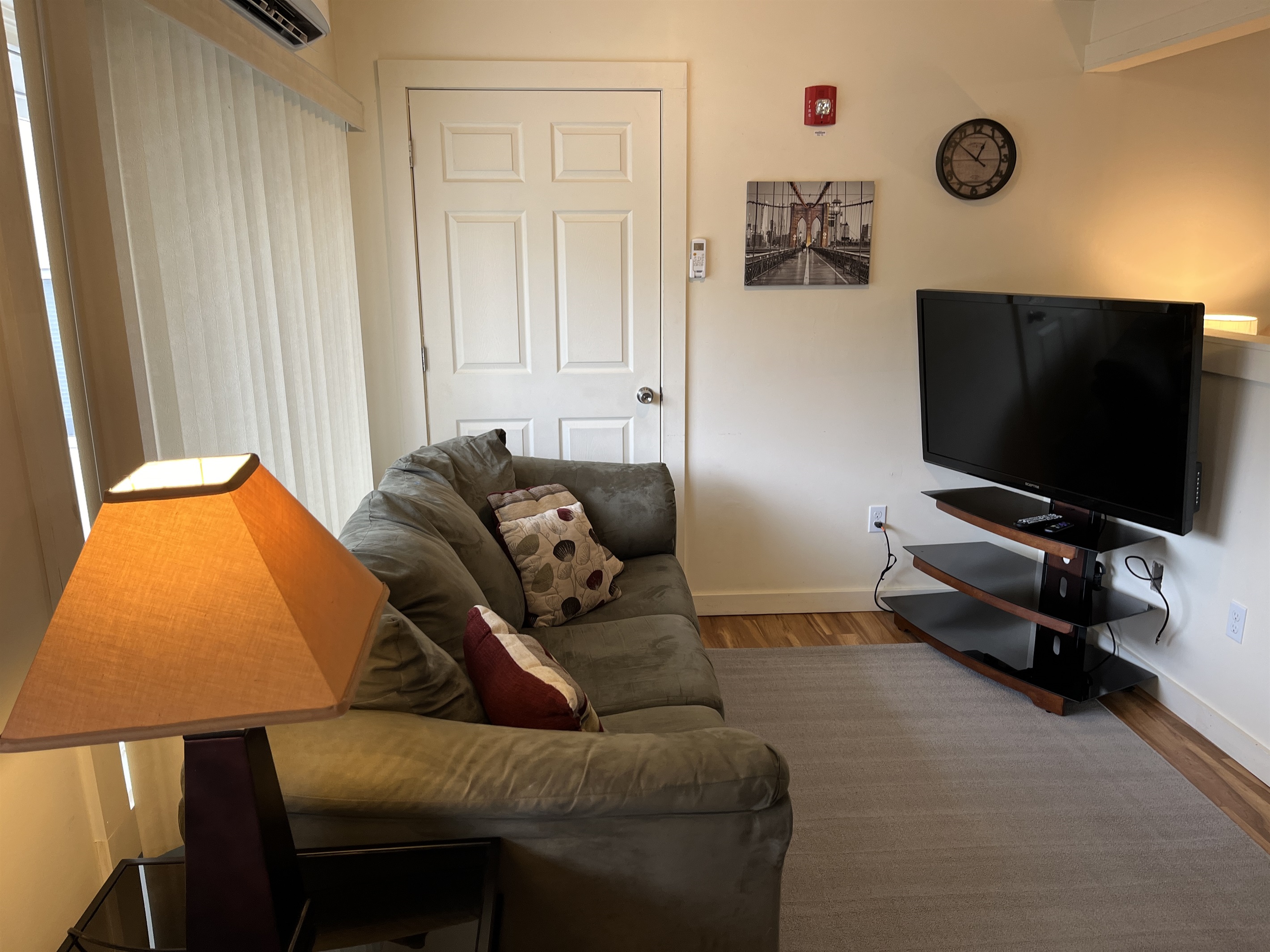 LIving area and sleeping area beyond