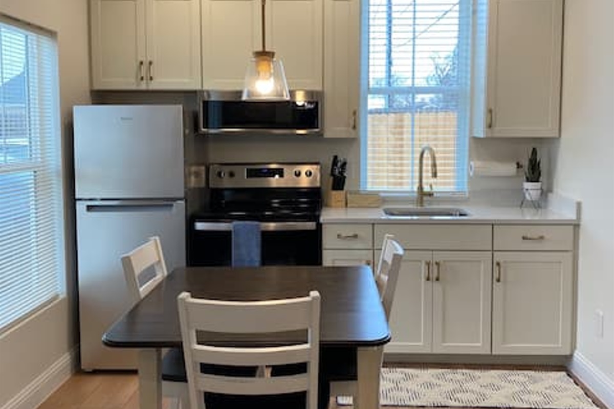 Kitchen and Dining Table
