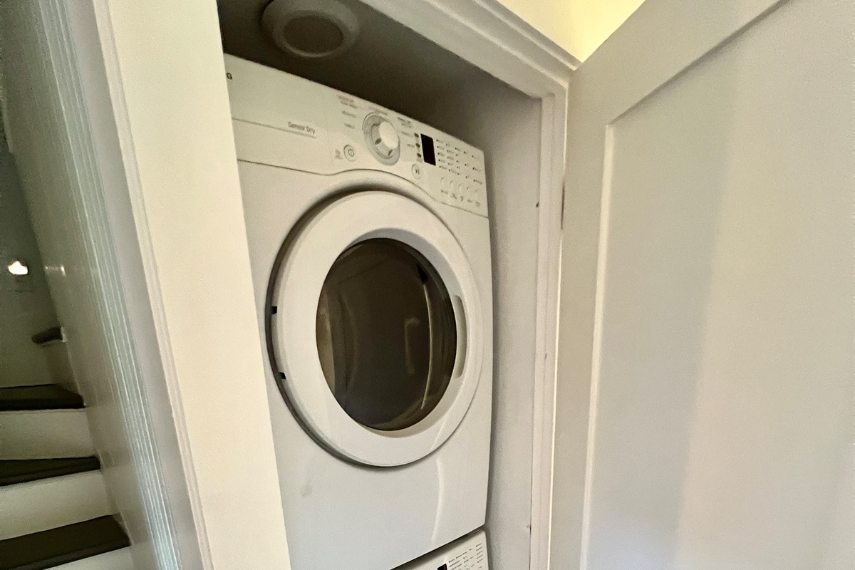 Washer and dryer