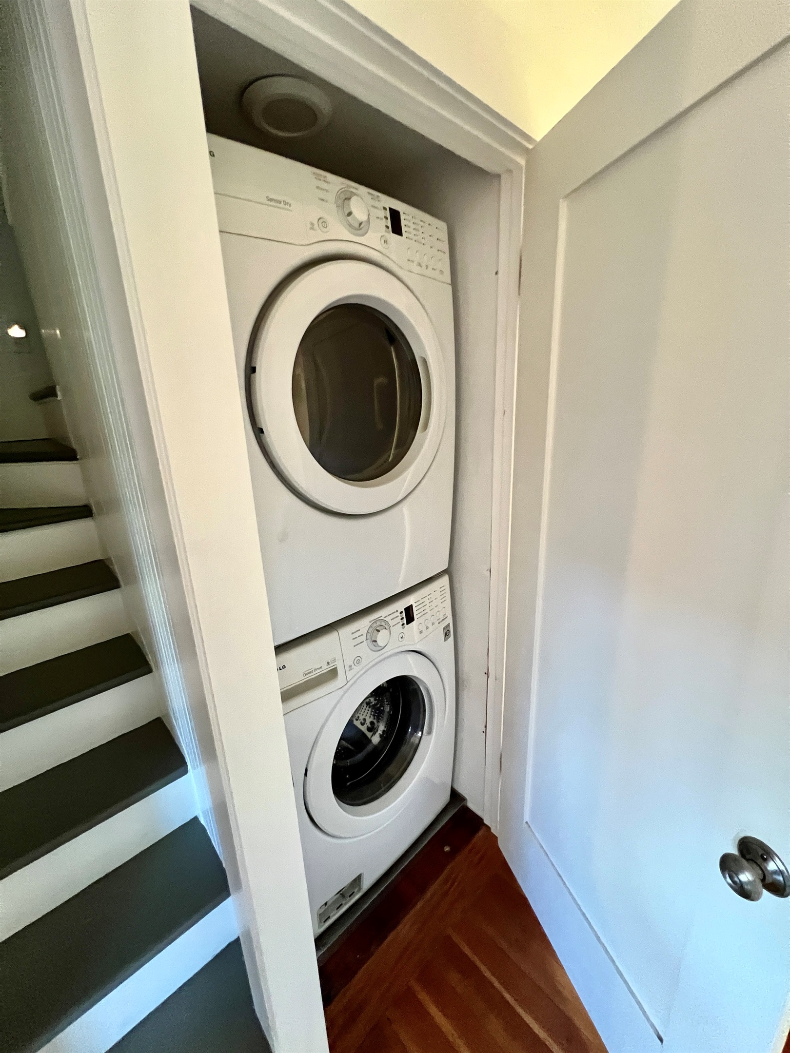 Washer and dryer