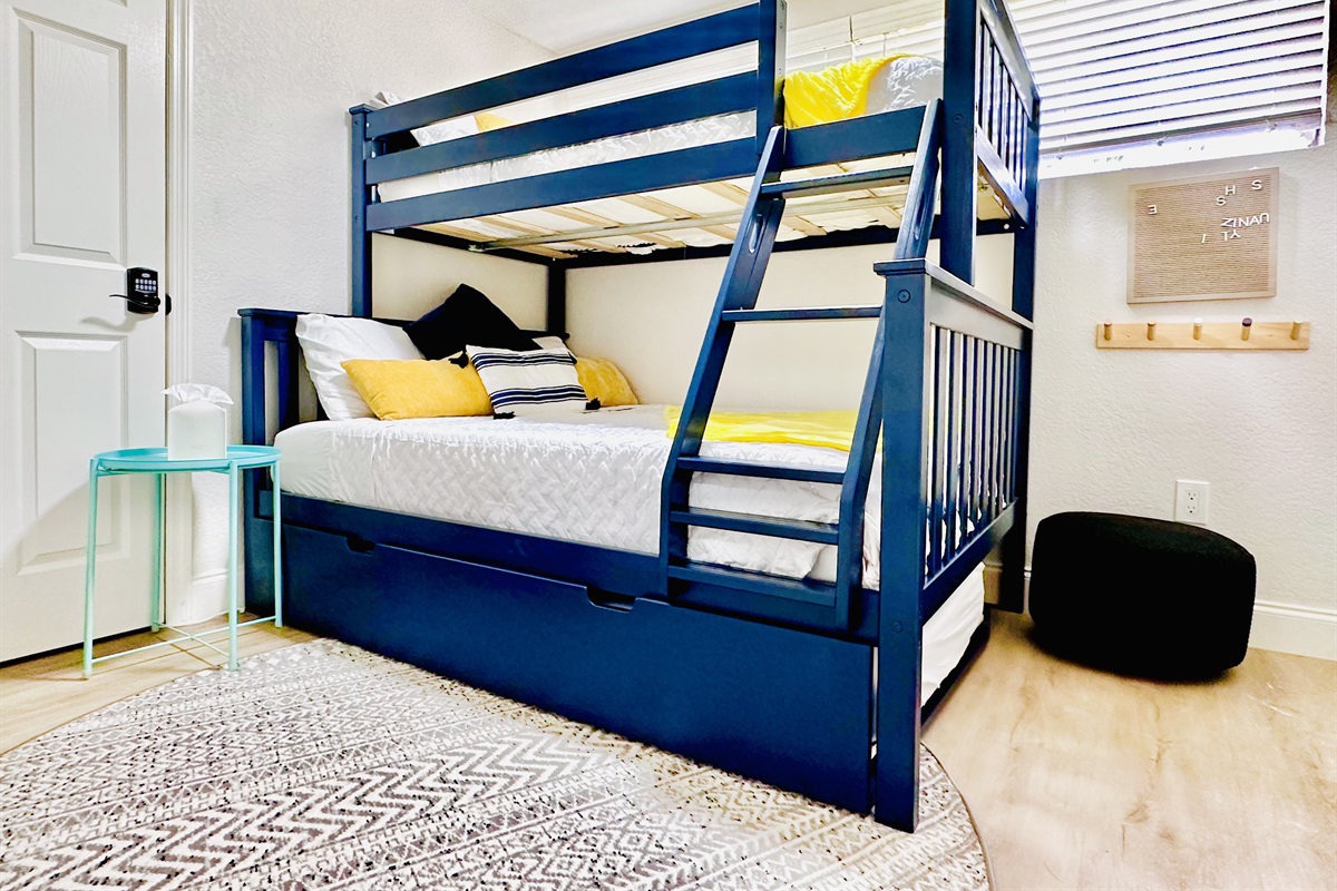 Bedroom 4 | Twin over Full w/ Trundle